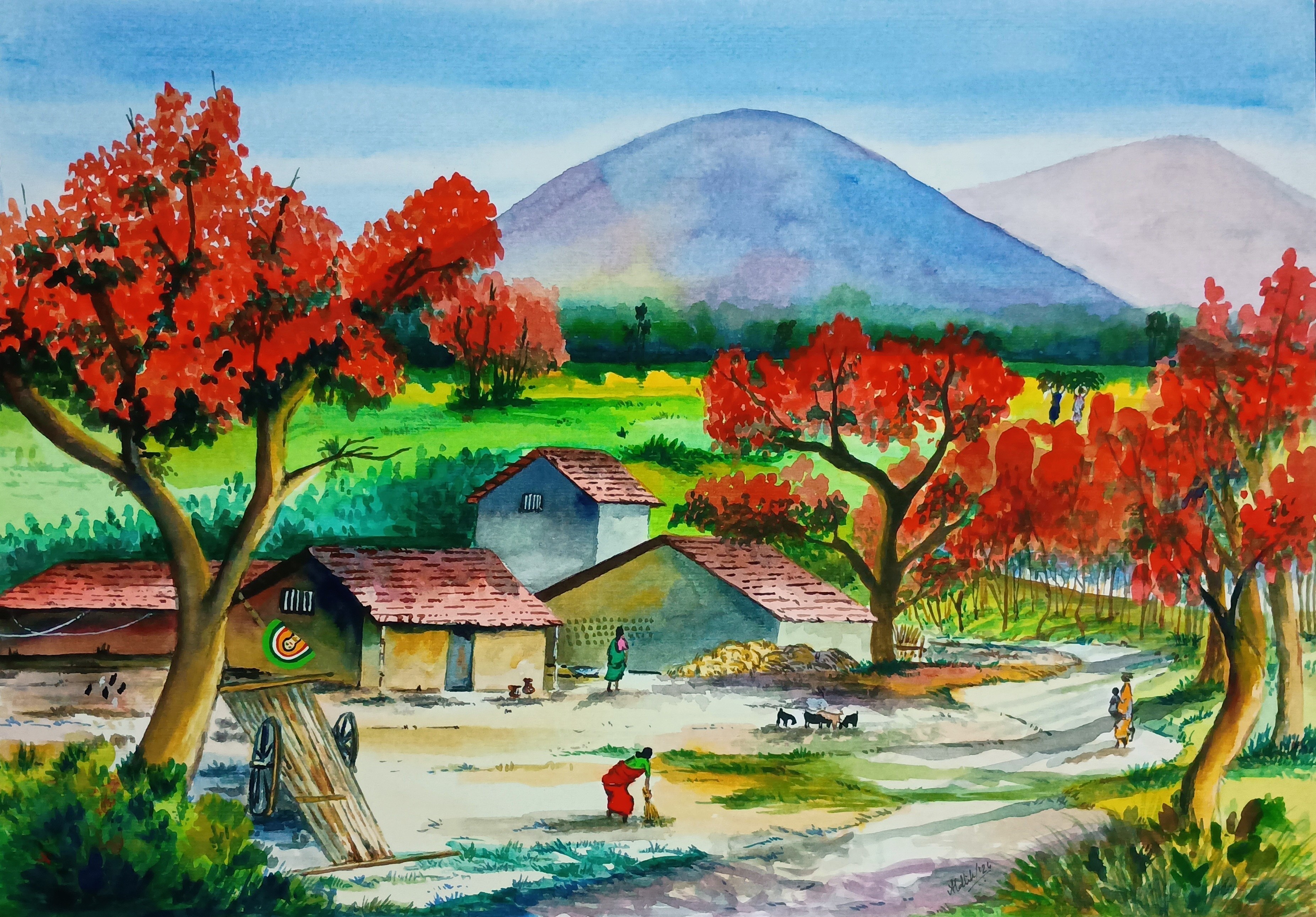Sold painting